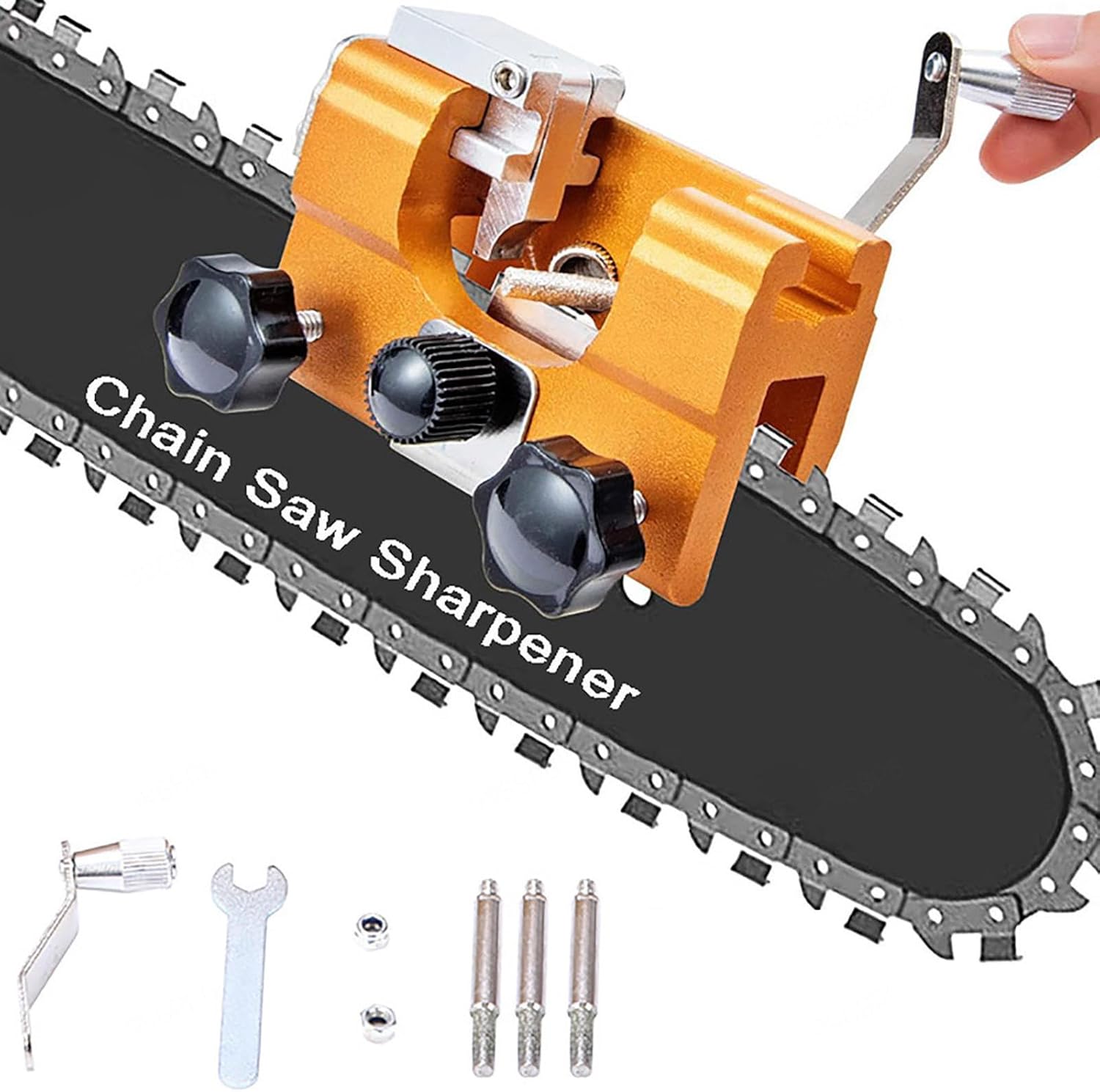Workshop Cleaning Tools - Portable Manual Chain Saw Blade Sharpener