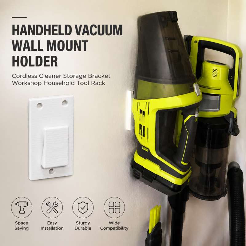 Workshop Cleaning Tools - Wall Mount Bracket For P7131 Vacuum