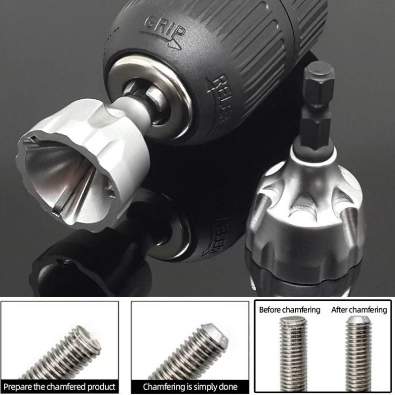 Workshop Cleaning Tools - 1pc 3-19MM Deburring External Chamfer Tool