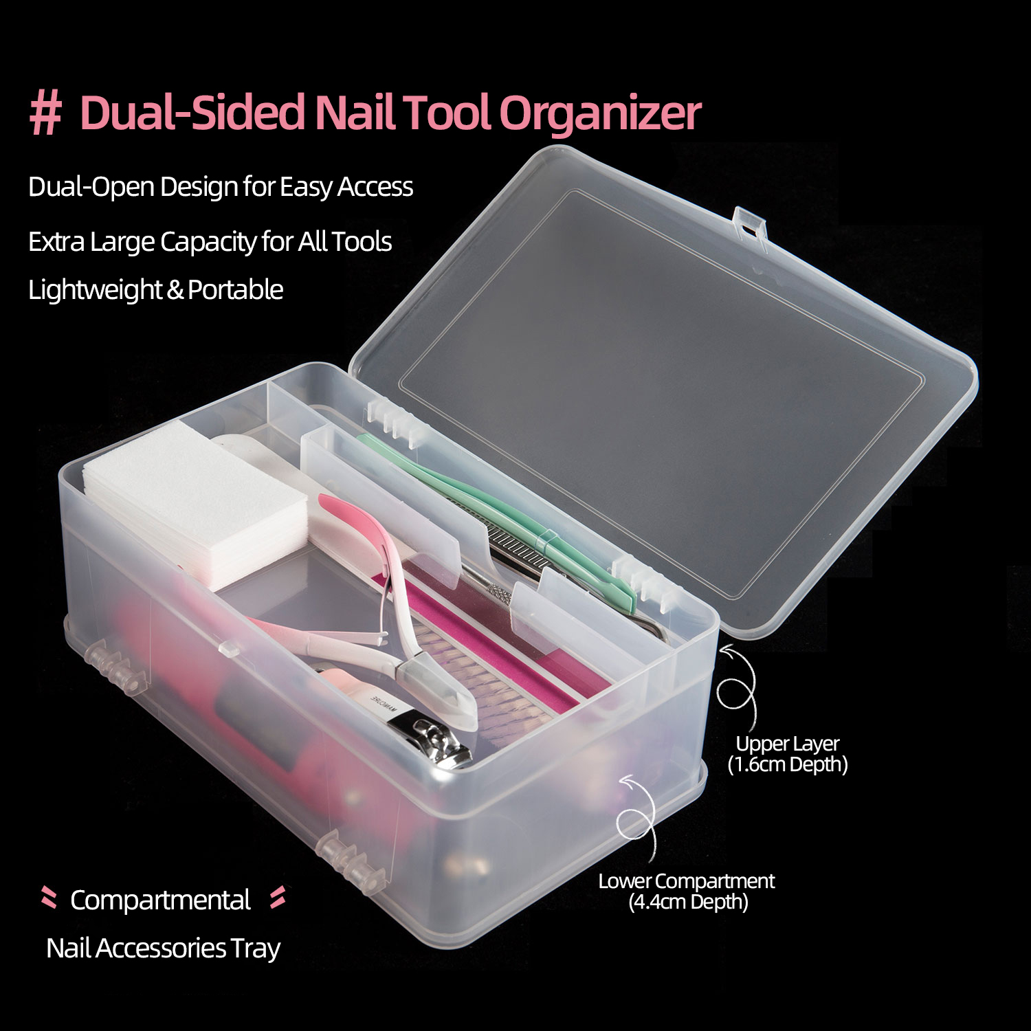 Dual-Open 2-Tier Super Capacit - Workshop Tools Cabinet review and price