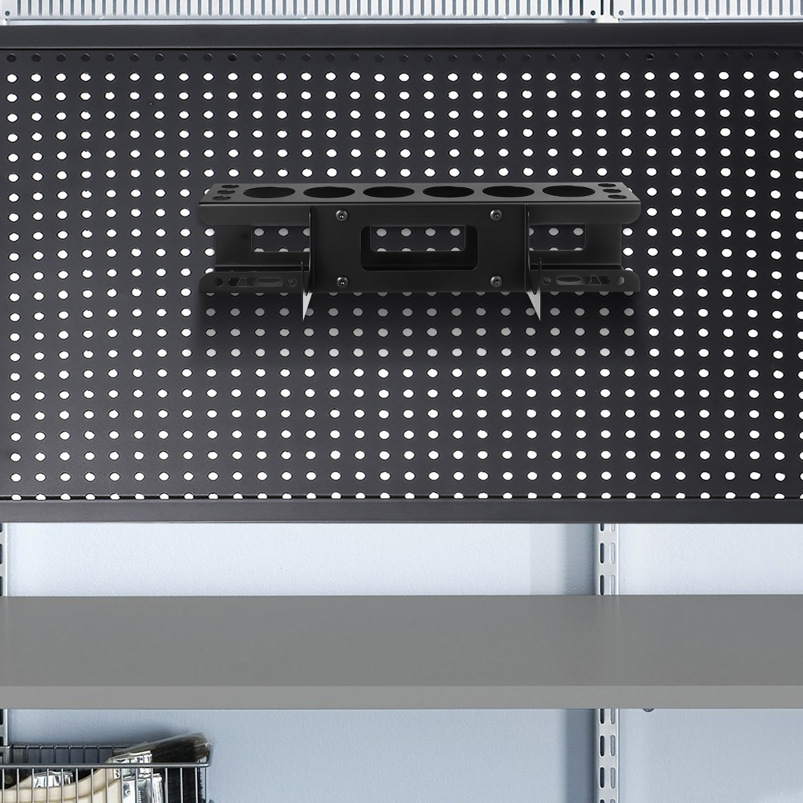 Heavy-Duty Wall-Mounted Caulki - Workshop Tools Rack review and price