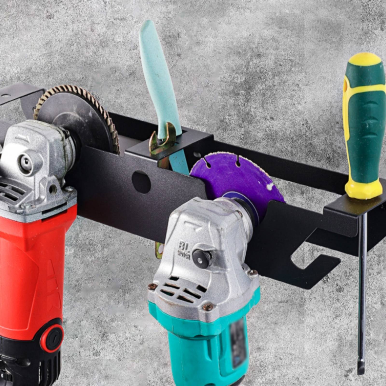 4 Bay Angle Grinder Rack Heavy - Workshop Tools Rack review and price