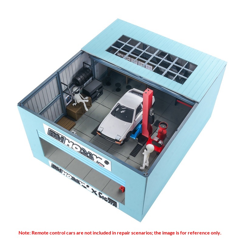 BM HOBBY 1/24 Scale RC Car Sim - Workshop Tools 3D Model review and price