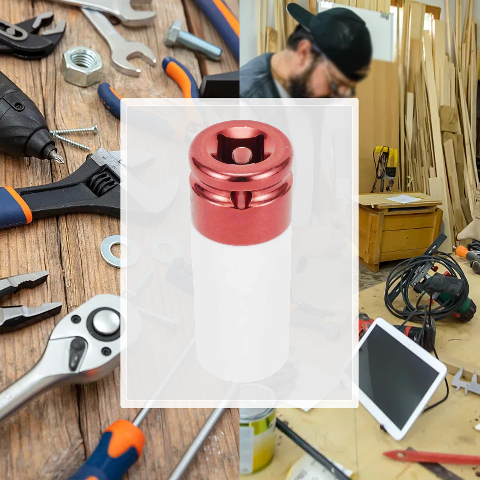 1Pc Metal Socket 17mm 19mm 21m - Hand Tools And Workshop Equipment review and price