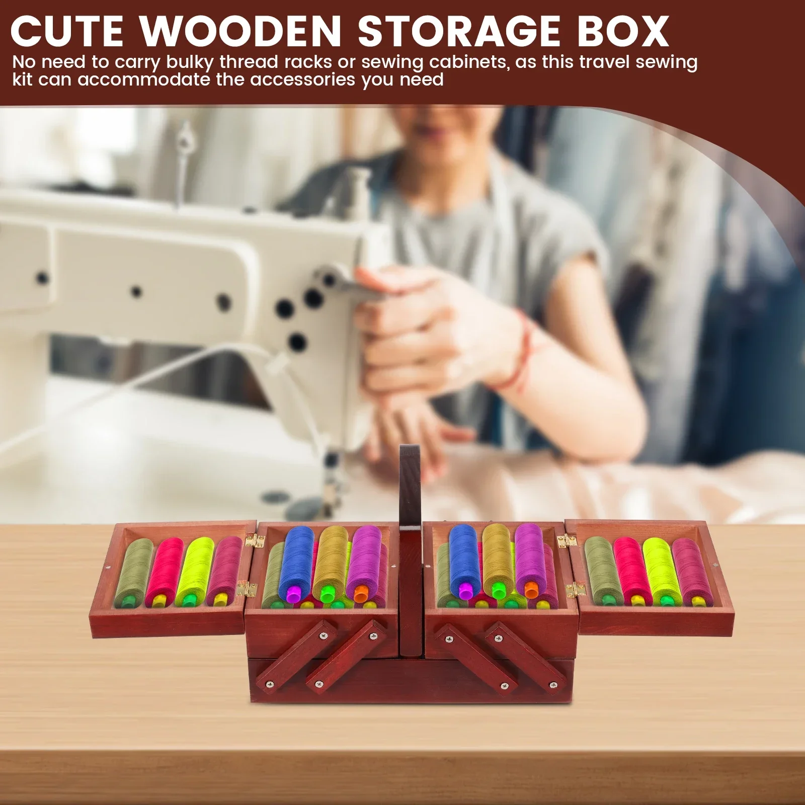 Expandable Sewing Thread Box W - Workshop Tools Cabinet review and price