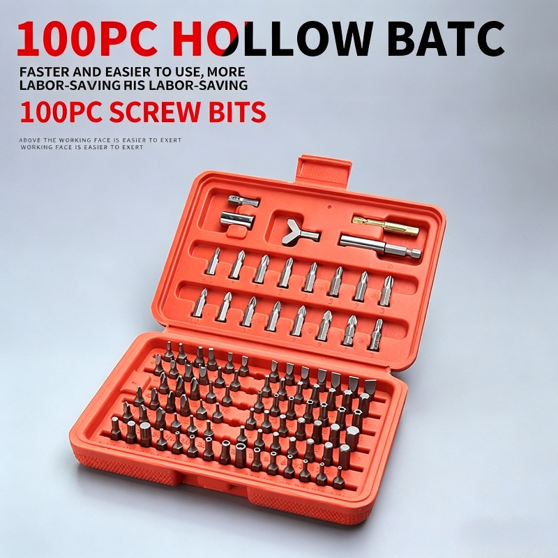 100PCS Screwdriver Bit Set, Ho - Tools Use In Workshop review and price