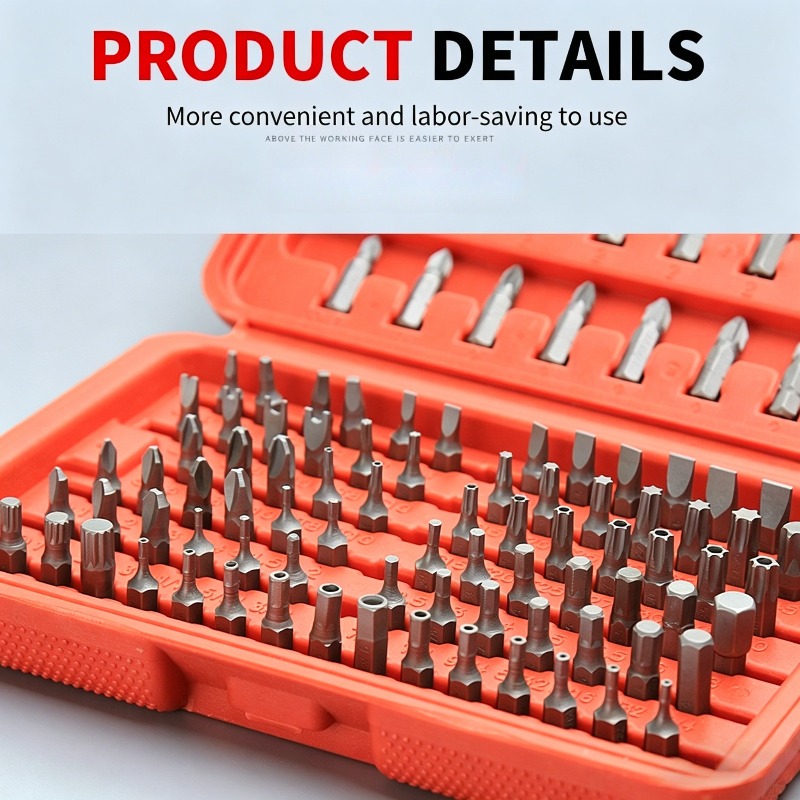 100PCS Screwdriver Bit Set, Ho - Tools Use In Workshop review and price