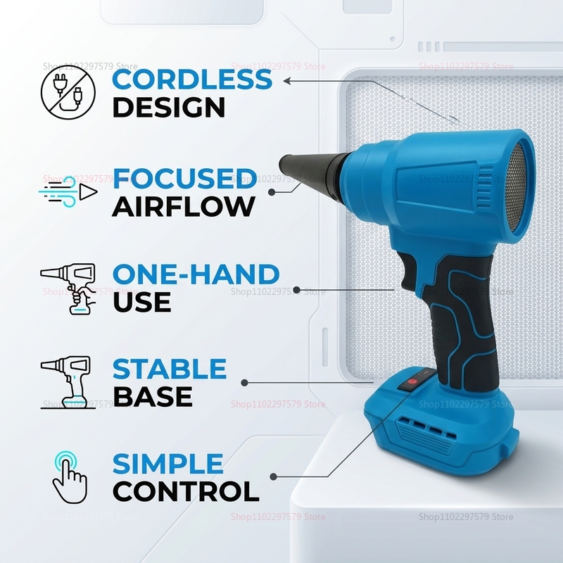 18V Brushless Cordless Air Dus - Workshop Cleaning Tools review and price