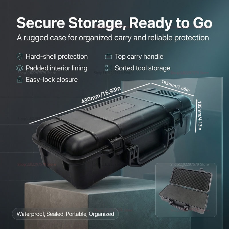 Portable Waterproof Tool Box,  - Tools Use In Workshop review and price