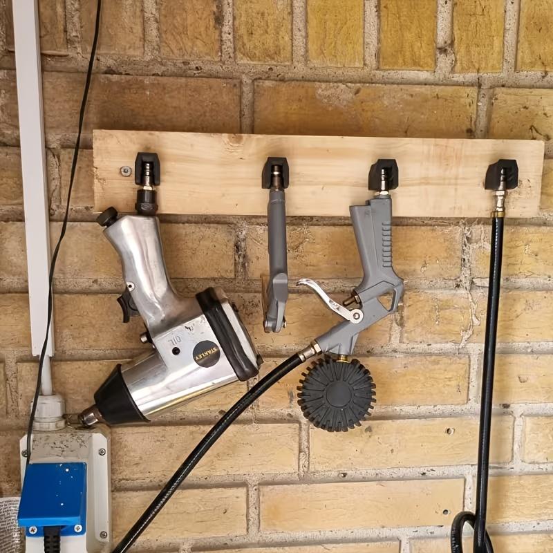 4Pcs Pneumatic Air Tool Wall M - Workshop Tools Holder review and price